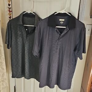 Joseph & Feiss Gray Polo Shirt Casual Classic M  And Van Husen M